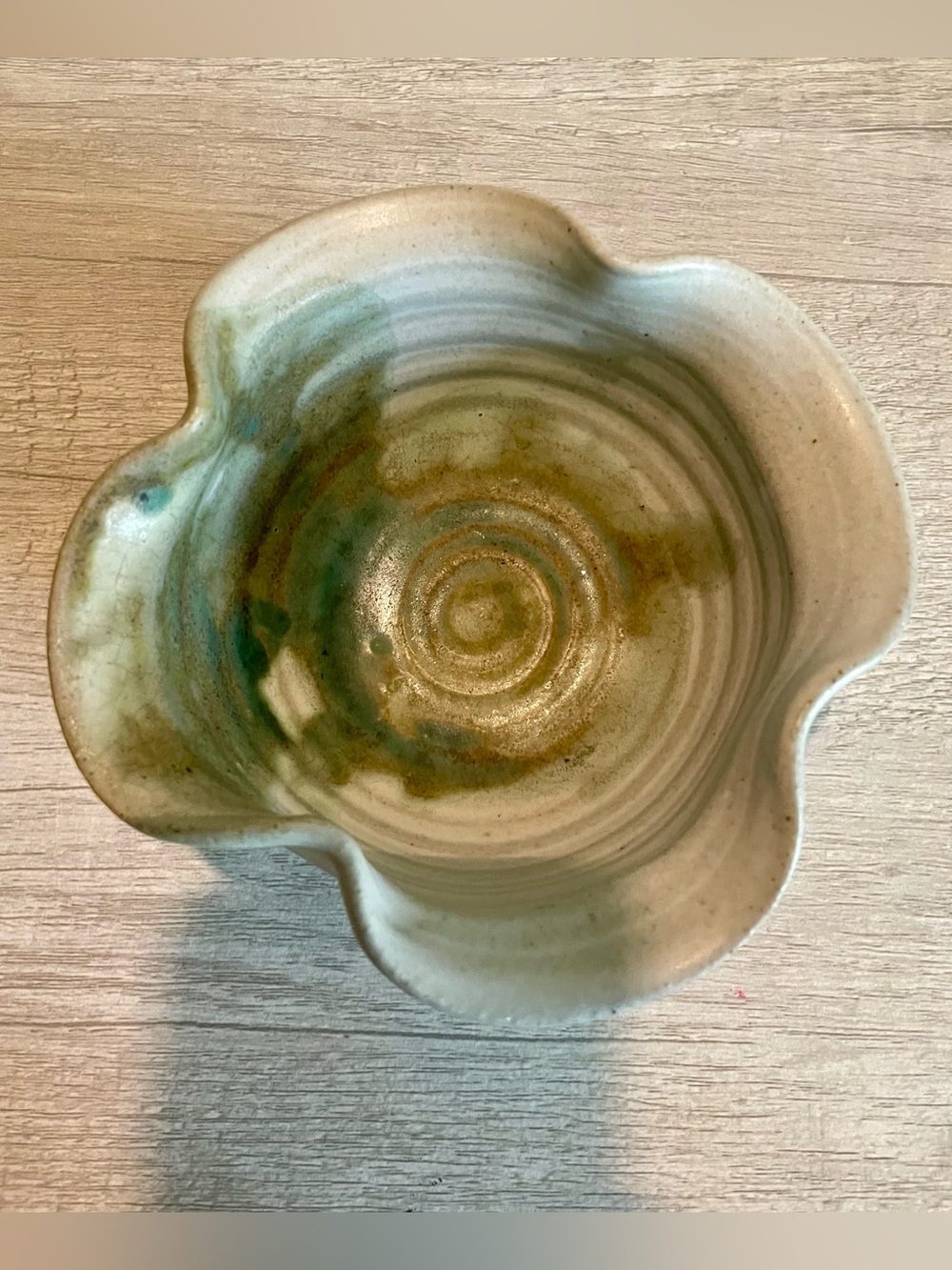 Handcrafted Glazed Pottery Bowl - Picture 3 of 9